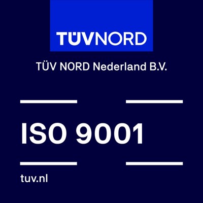 TUV NORD ISO 9001 gecertificeerd